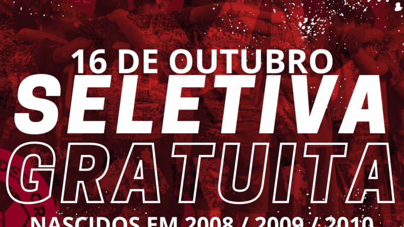 🏆 SELETIVA GRATUITA