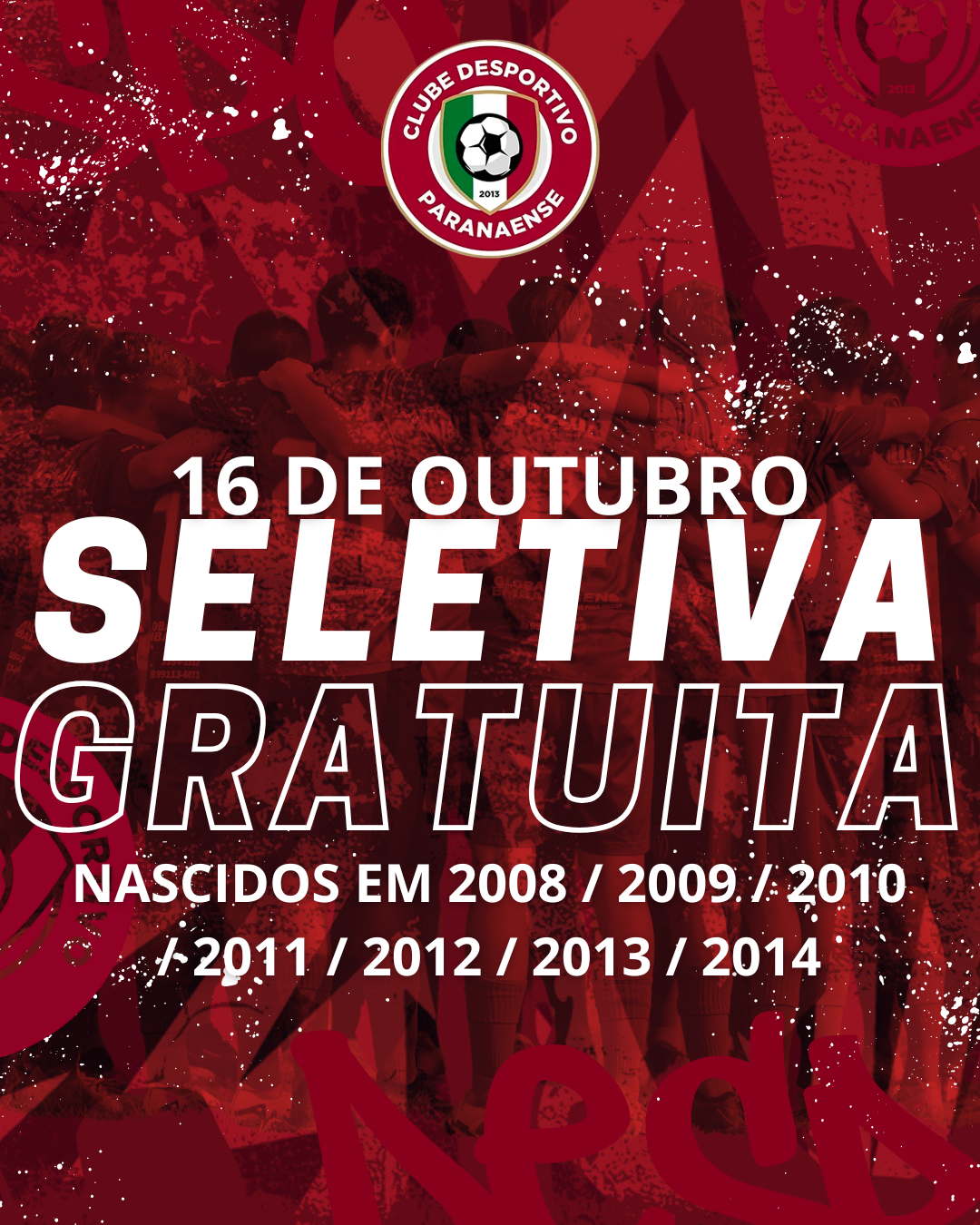 No momento, você está visualizando 🏆 SELETIVA GRATUITA